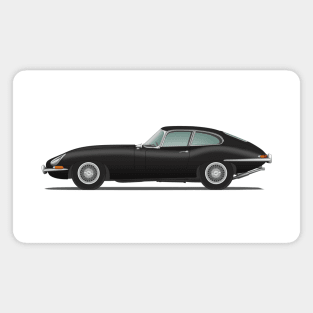 Jaguar E Type Fixed Head Coupe Black Magnet